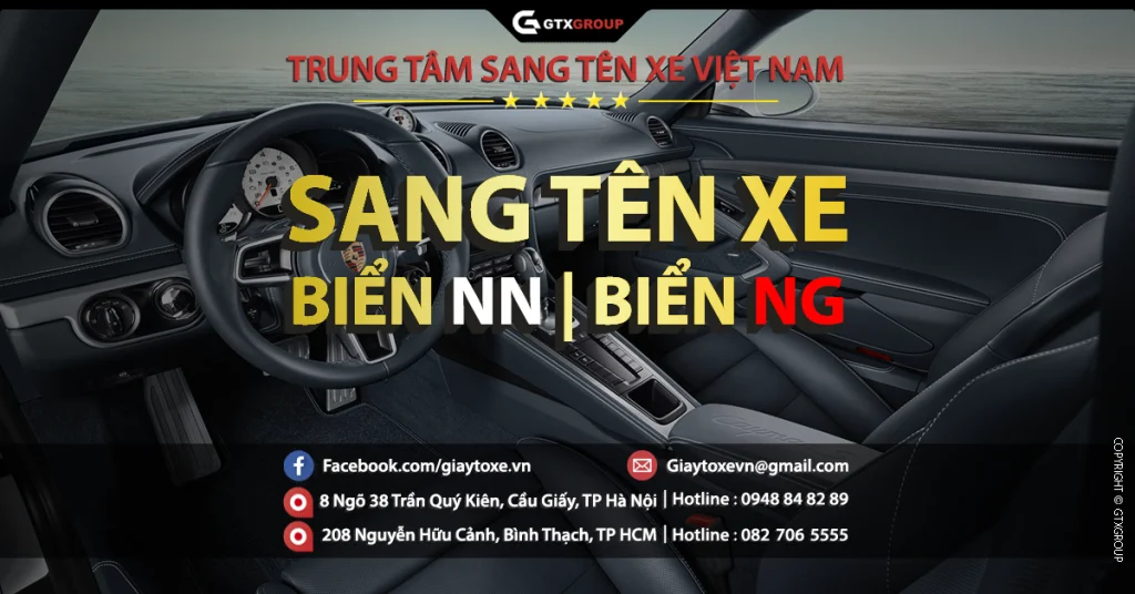 Dịch vụ sang tên xe Biển Nước Ngoài | Biển Ngoại Giao